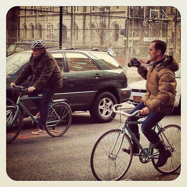 Shooting on a Bikecam.