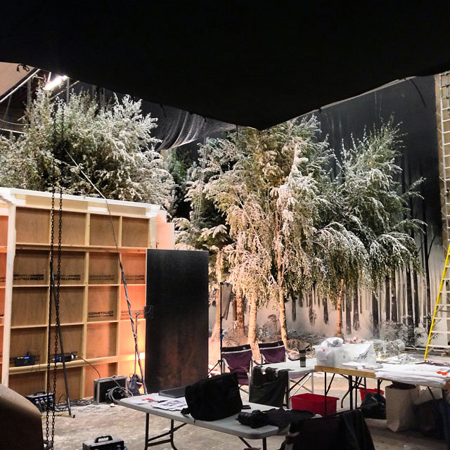 Morrisons Set at Pinewood Studios in London